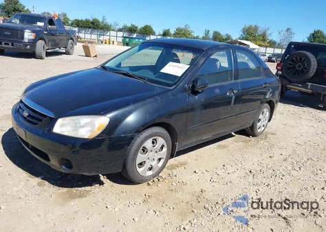 2006 Kia Spectra Ex/Lx/Sx z USA, uszkodzony, nr VIN KNAFE121365314242